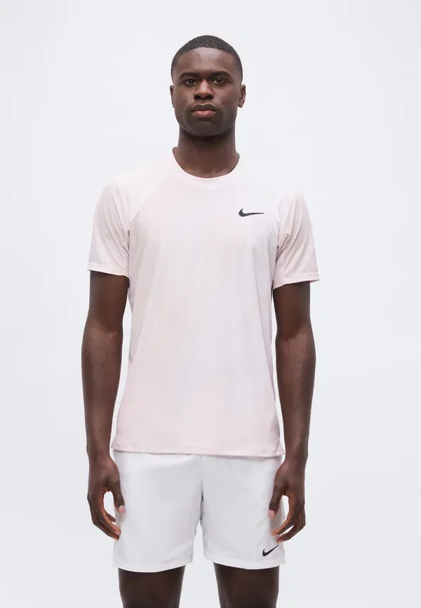 Футболка спортивная Nikecourt Advantage Slam, Nike Performance, розовый/красный/черный