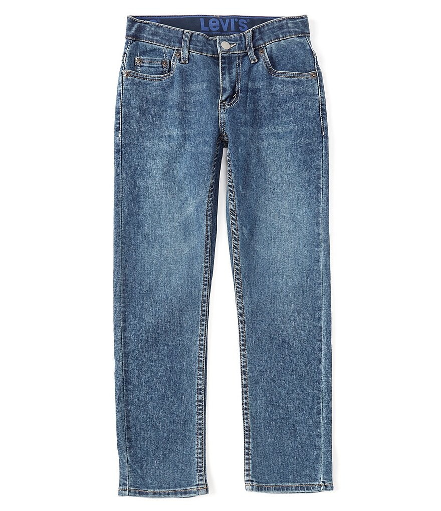 

Джинсы из денима Levi's Big Boys 8-20 502 Regular зауженного кроя, синий