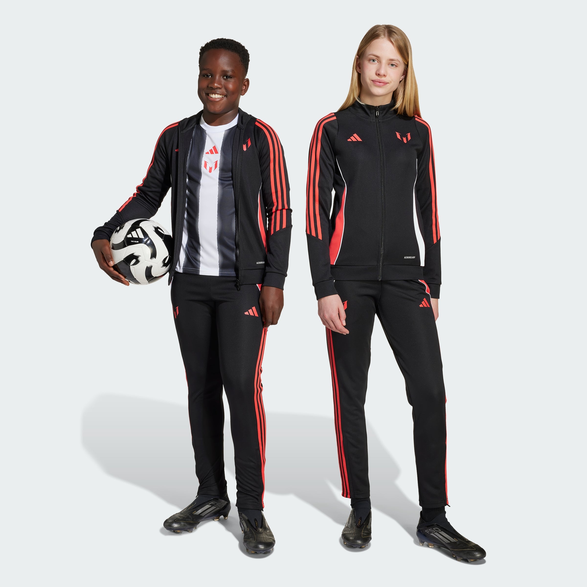 

Детские тренировочные штаны Adidas Messi, черный