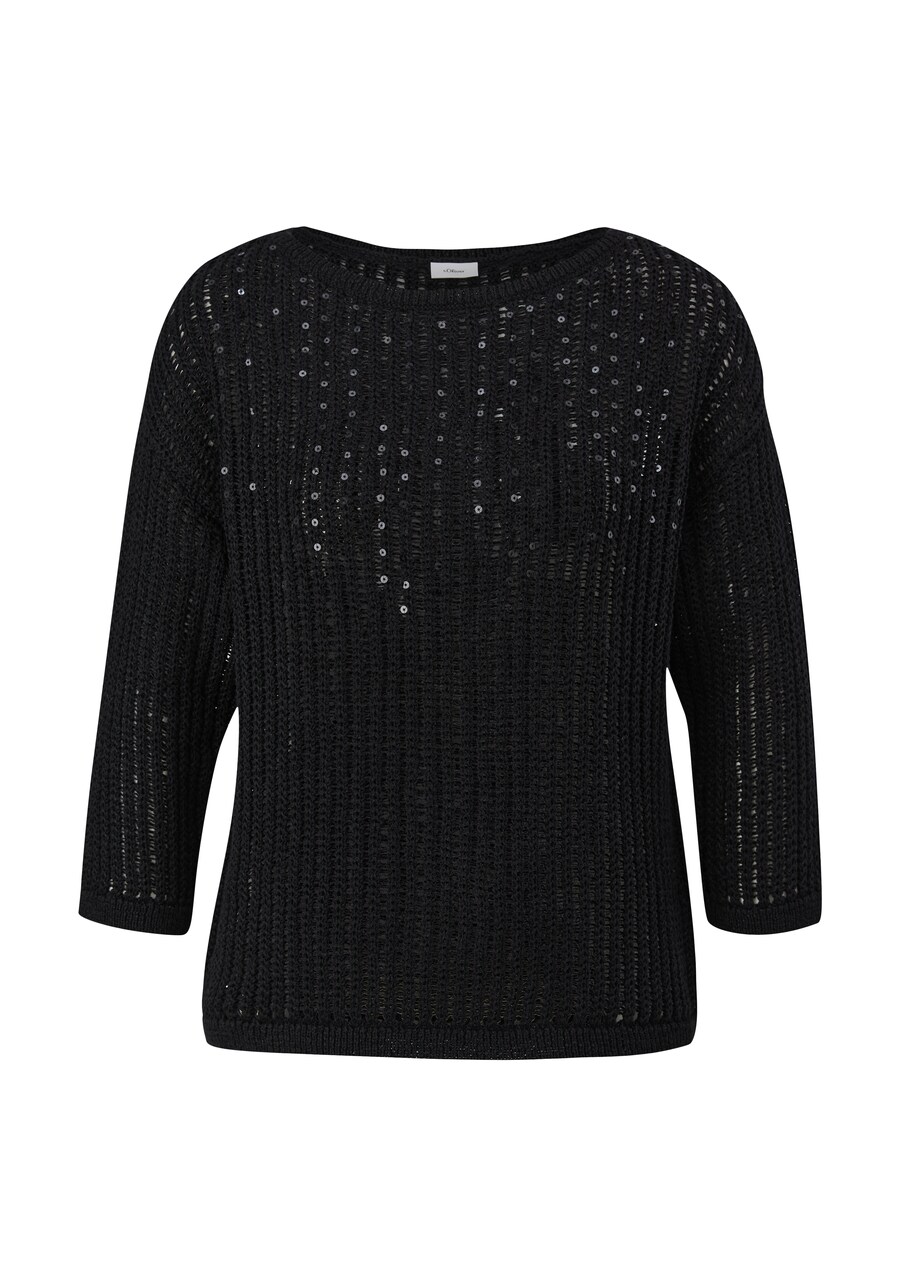 

Свитер s.Oliver BLACK LABEL Sweater, черный