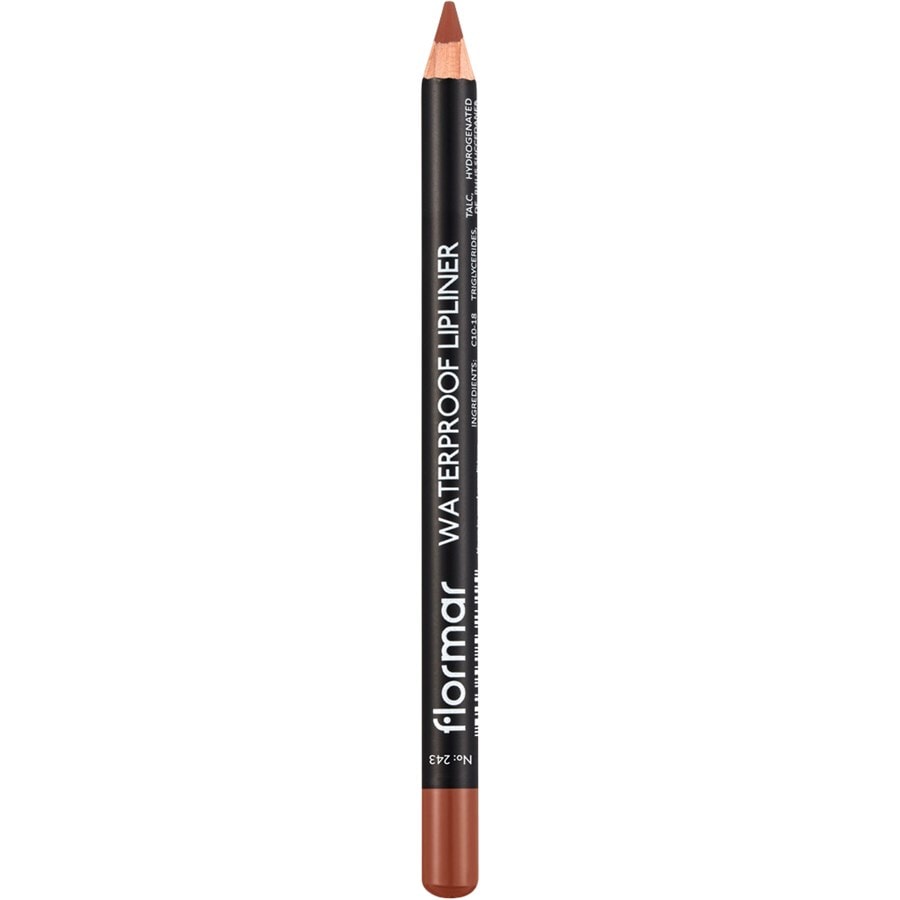 

Карандаш для губ Flormar Waterproof Lipliner, 243 Hot Coca / 4,45 g