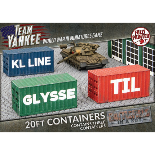 

Фигурка Modern: 20Ft Shipping Containers (X3)