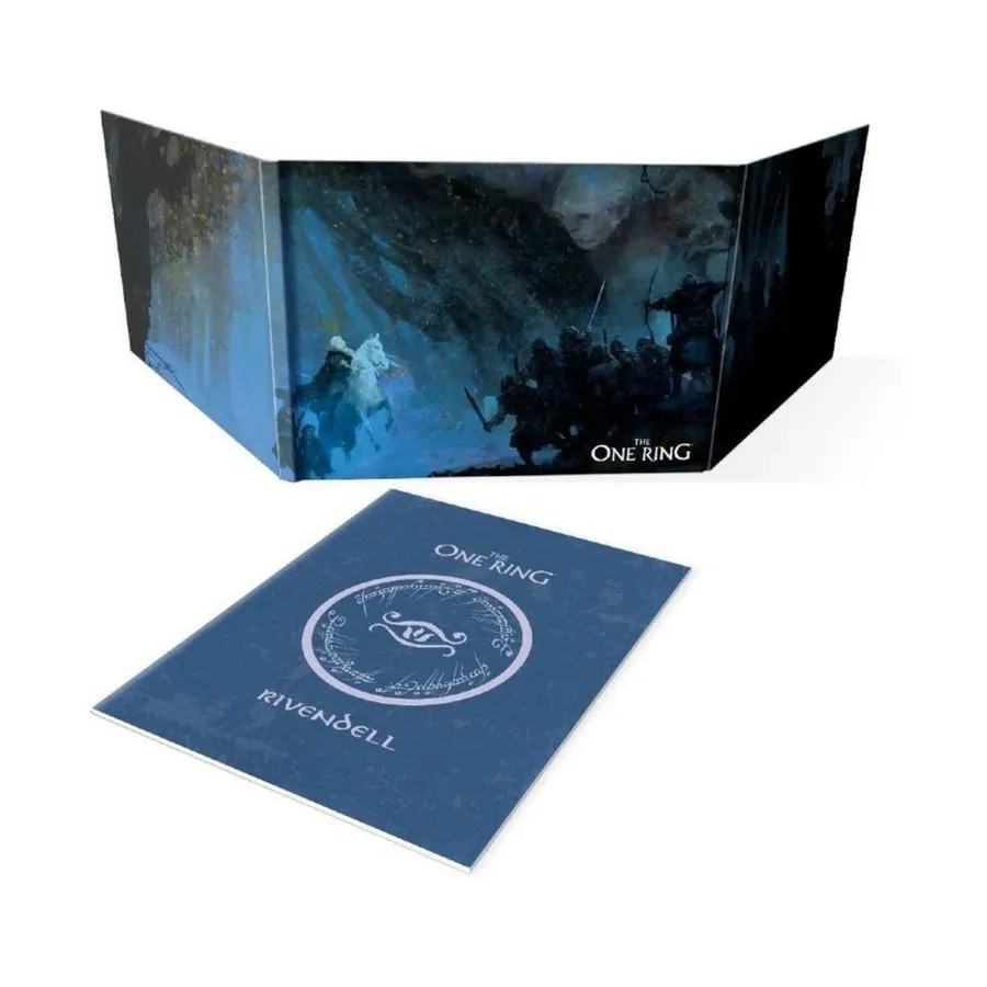 

Loremaster's Screen & Rivendell Compendium, One Ring RPG (Free League Publishing), твердый переплет