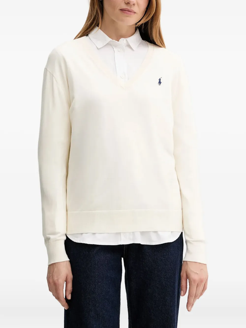 

Толстовка с вышитым логотипом POLO RALPH LAUREN, нейтральный