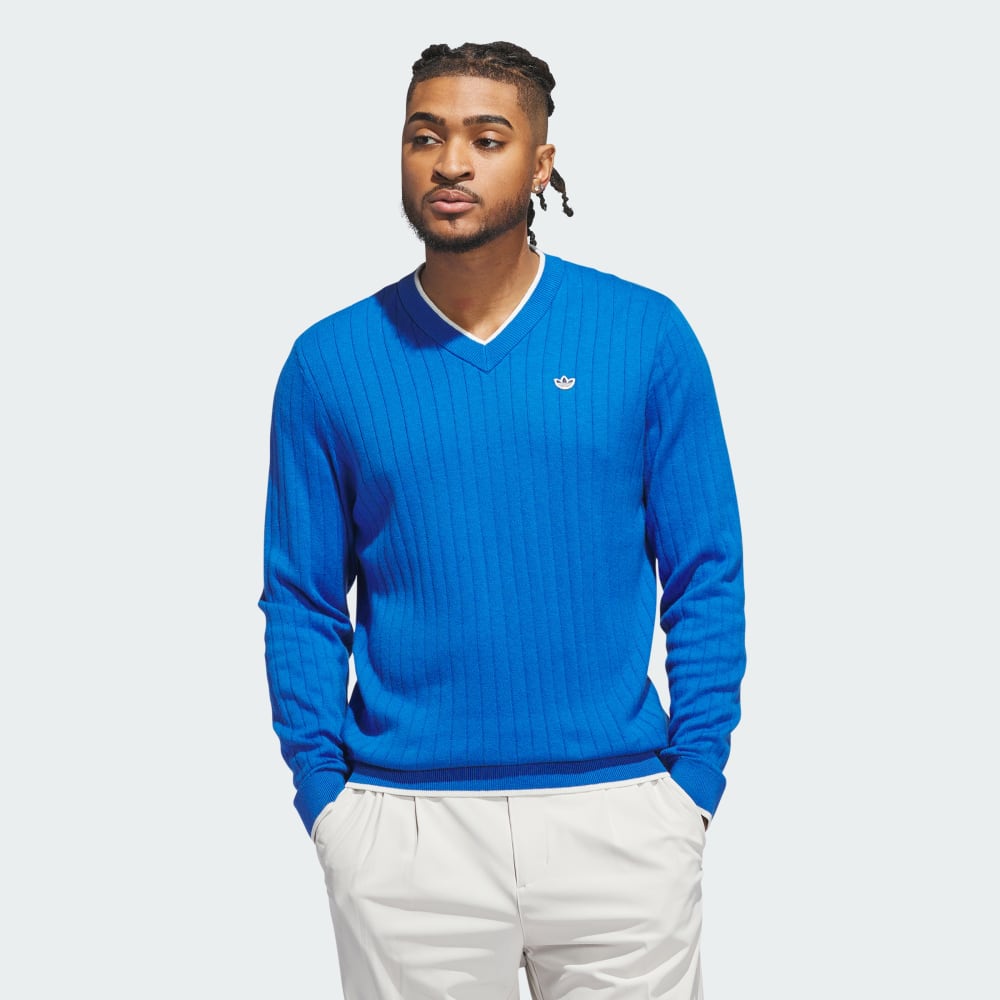 

Толстовка Adidas Originals Cashmere Knit Sweater, цвет Blue Bird