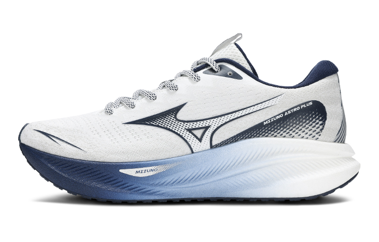 

Mizuno Астро Плюс противоскользящие низкие кроссовки унисекс темно-синий белый синий, цвет White Blue
