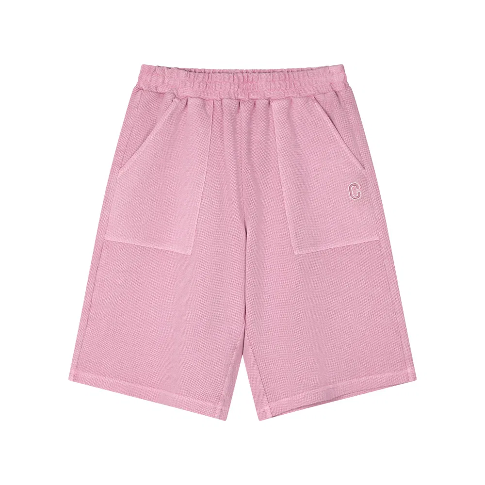 Детские розовые джоггеры C Logo Big Pocket Sweatpants от Covernat Kids
