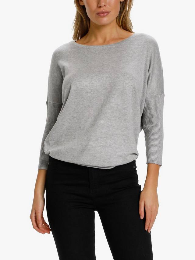 

Джемпер с рукавом mila 3/4 Saint Tropez, цвет Pearl Grey Melange