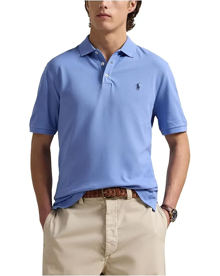Поло Polo Ralph Lauren Classic Fit Stretch Mesh Polo Shirt, Fall BlueSee Less