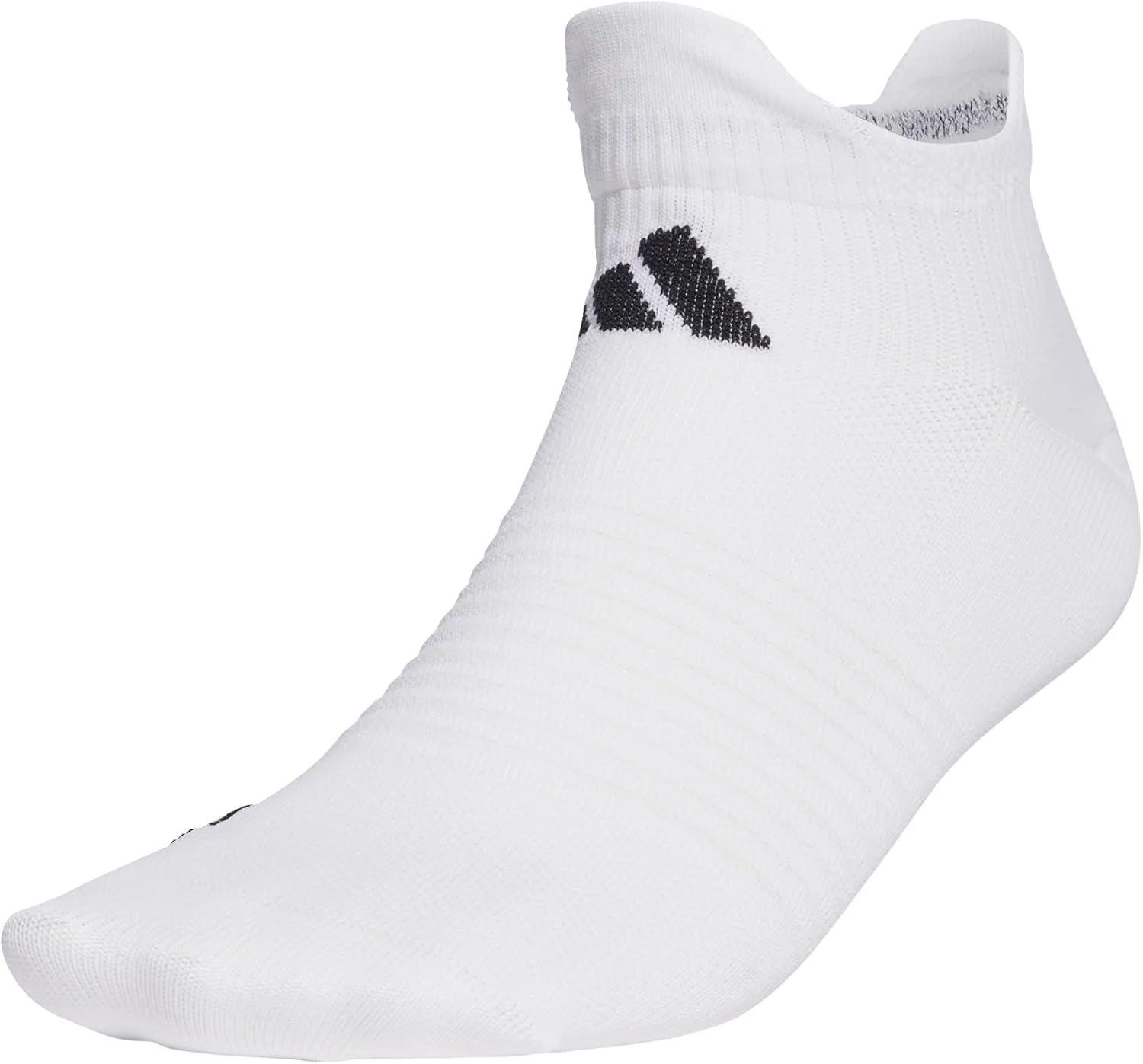 Носки Adidas унисекс для взрослых, модель 4 Sport Performance, низкие, 1 пара, белый/черный