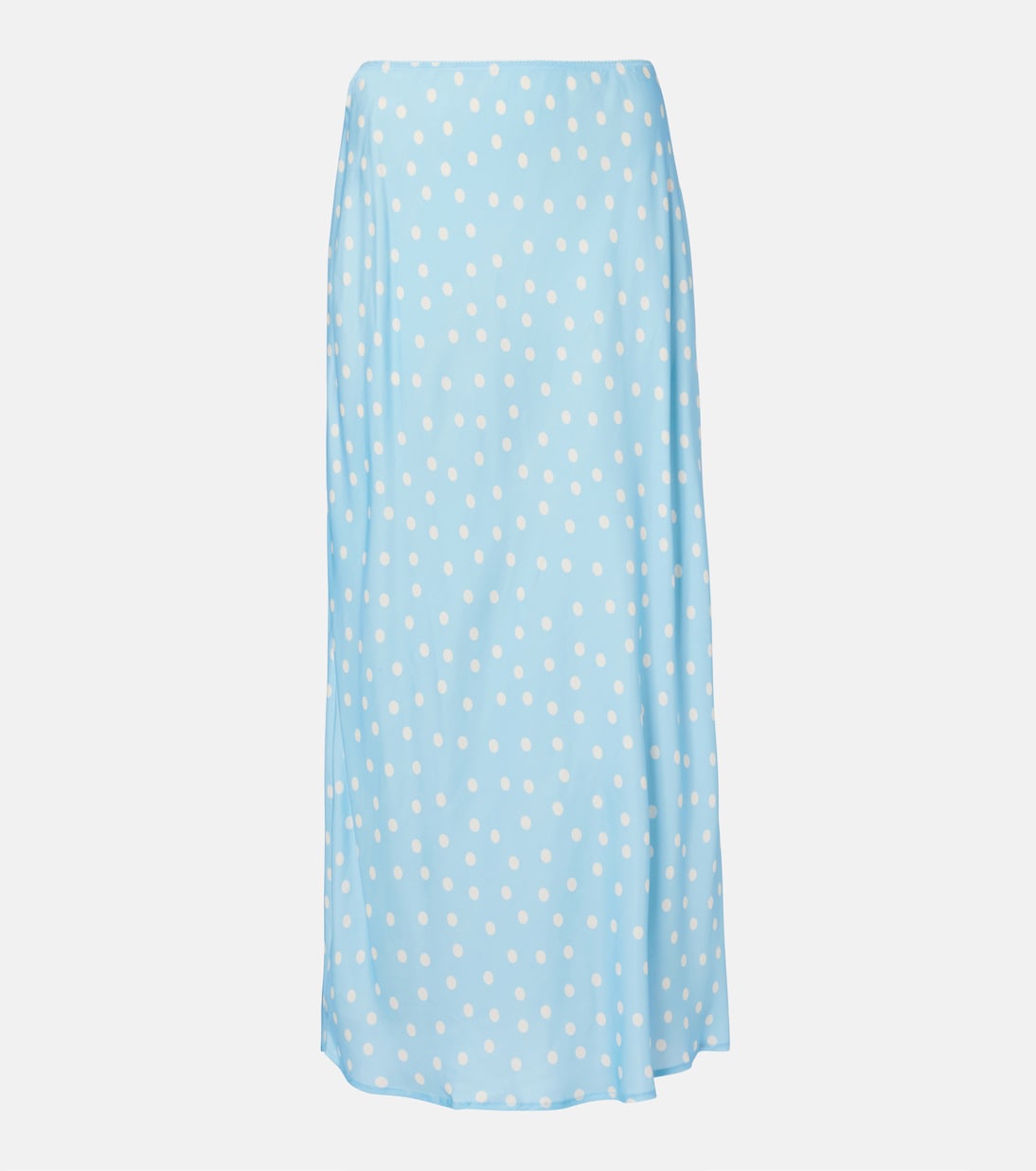 

Юбка миди в горошек Ardith Rixo, Light Blue Mini Polka Dots
