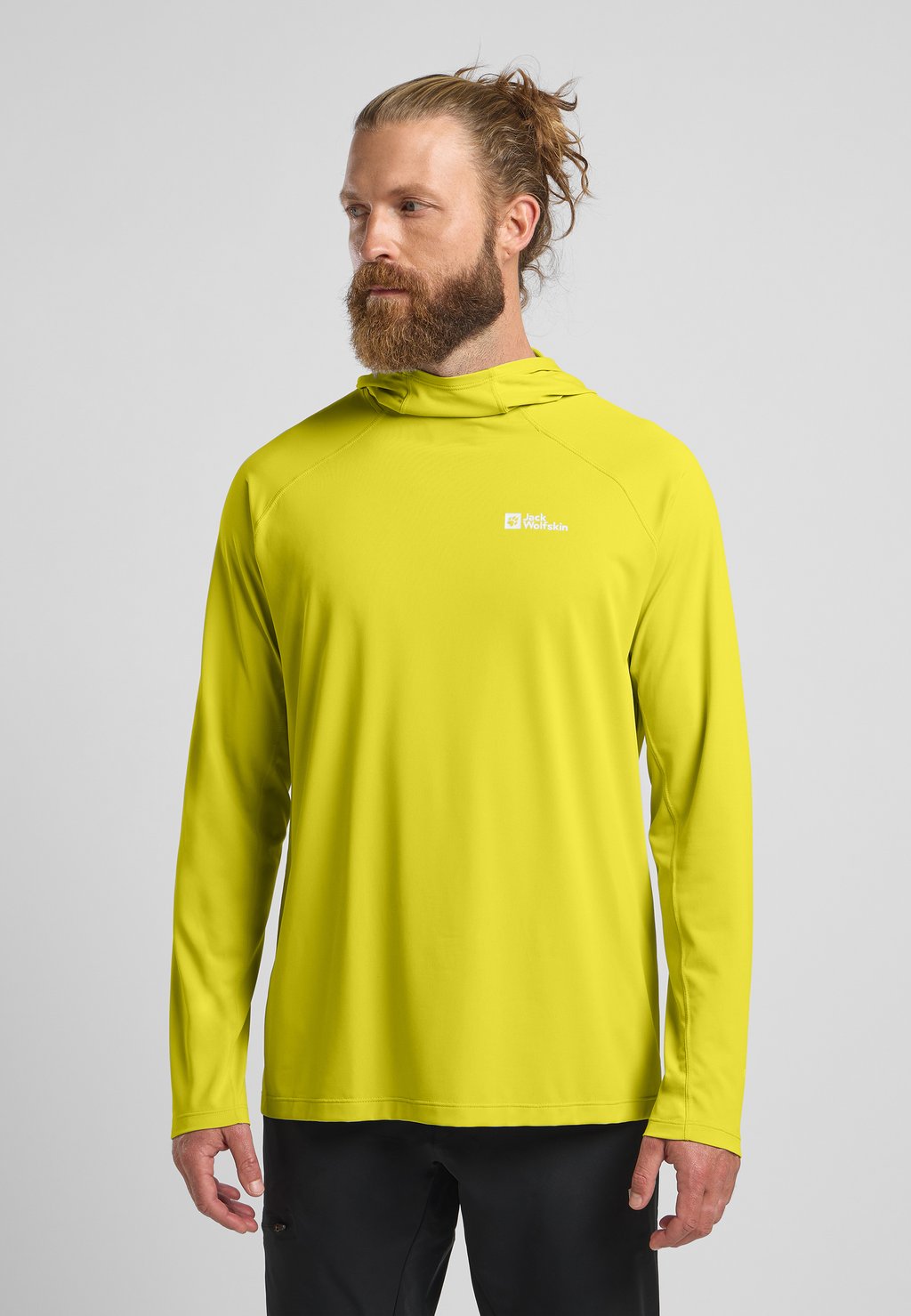 

Лонгслив PRELIGHT SWIFT - Hoodie Jack Wolfskin, желтый