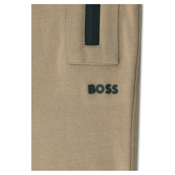 Спортивные брюки стандартного кроя Boss, коричневый — фото 3