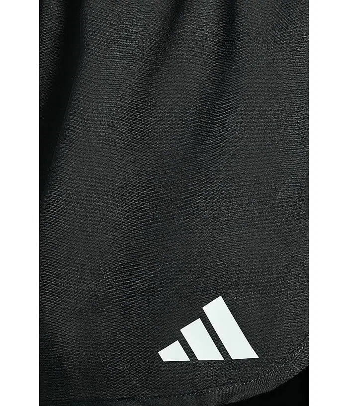Шорты Woven Pacer Shorts с завязками Adidas Kids, Black Adi — фото 3