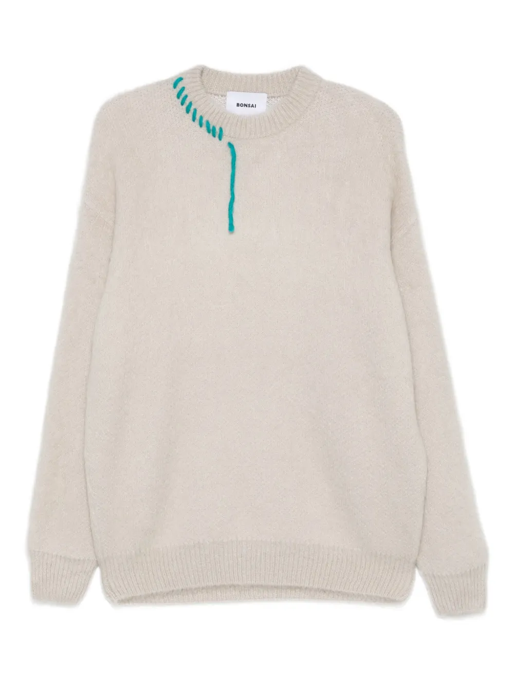 

Свитер с вышивкой Bonsai, нейтральный