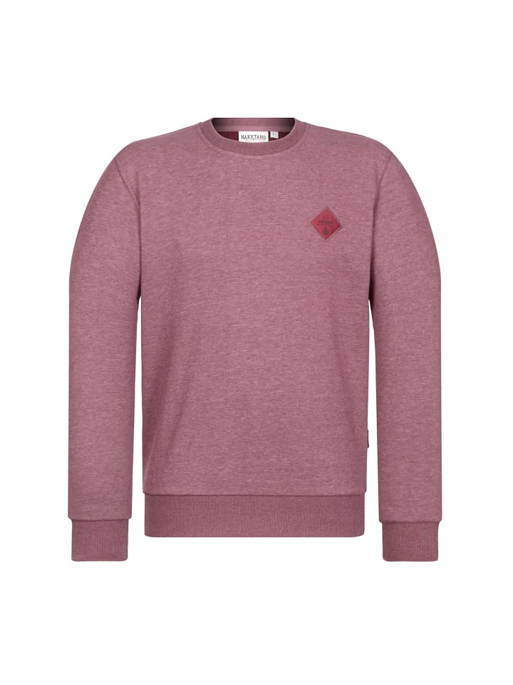 

Naketano Толстовка Rainerius 20 Бордо Меланж