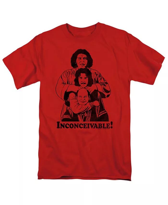 

Мужская футболка с коротким рукавом Inconceivable для взрослых Princess Bride, красный
