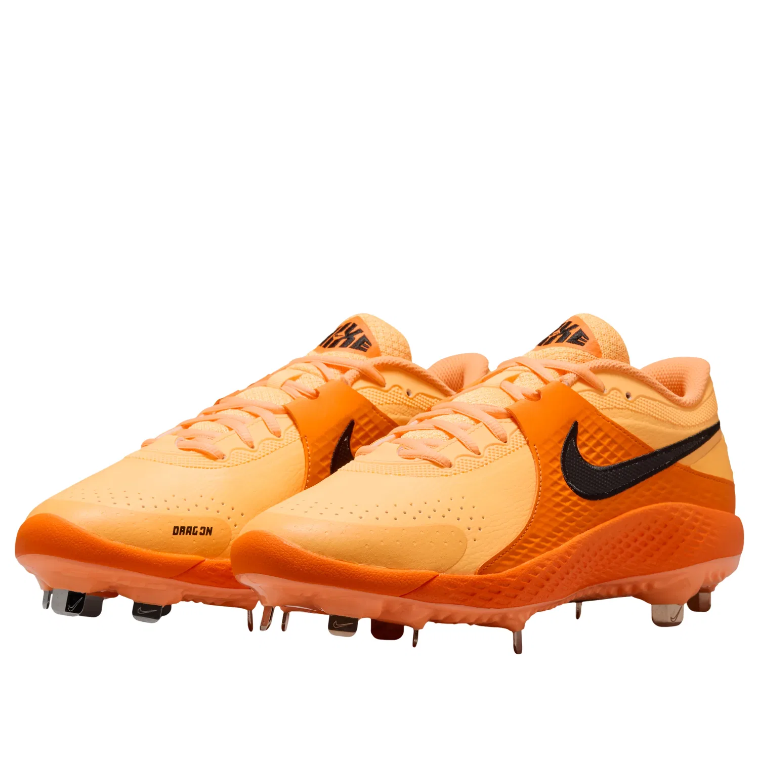Бутсы Nike Diamond Gamer MTL 'Melon Tint Bright Mandarin' IU4451-800, оранжевый — фото 4