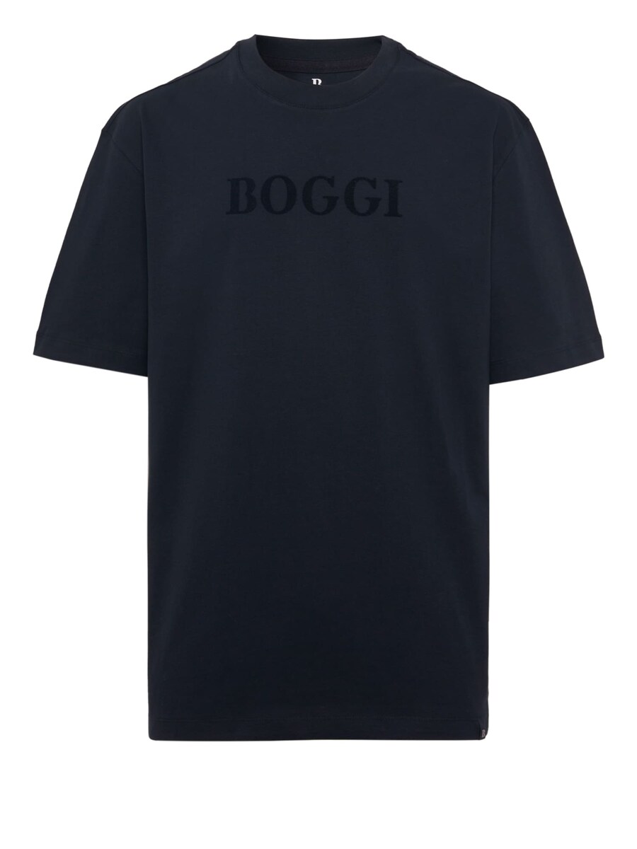 

Классическая футболка Boggi Milano Shirt, темно-синий