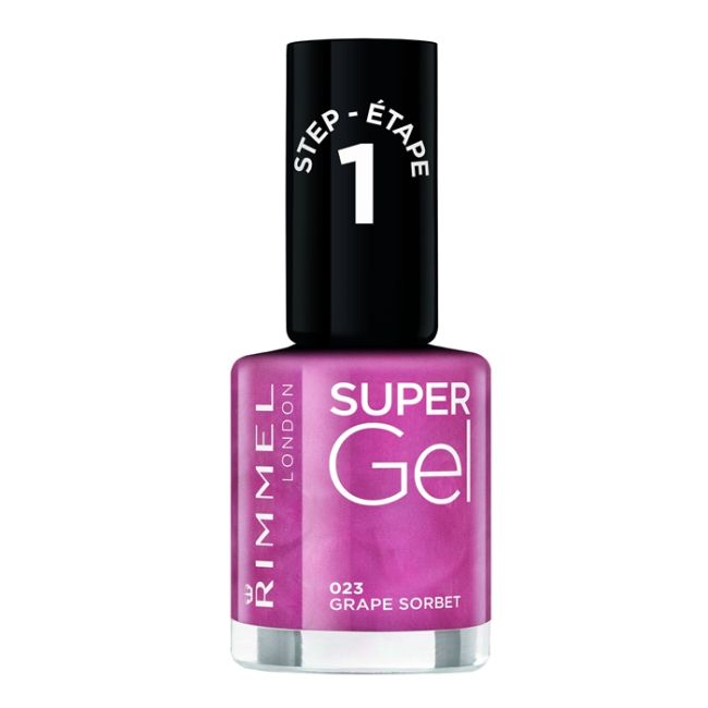 

Супер гель-лак для ногтей Rimmel, цвет 23 grape sorbet, 12 мл