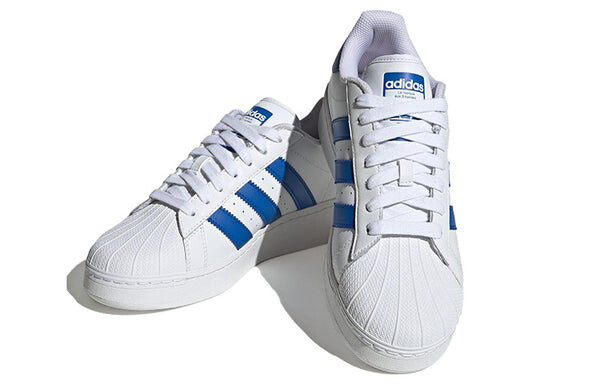 Кроссовки оригинальные superstar xlg shoes Adidas, белый — фото 2