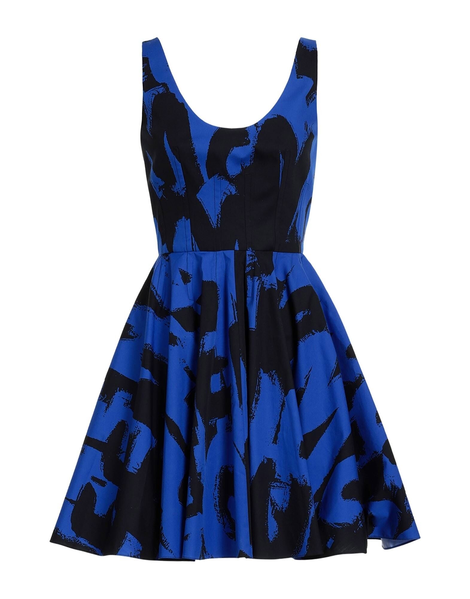 

Мини-платье Mcqueen, ярко-синий