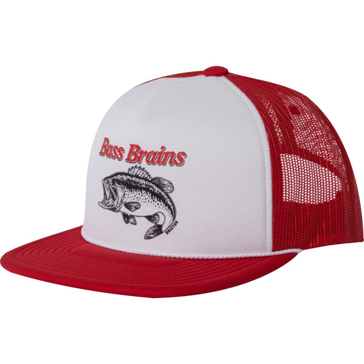 

Бейсболка Bass brains fishing team mp Brixton, мультиколор