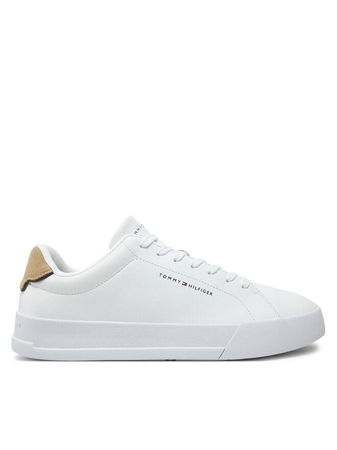 

Кроссовки Tommy Hilfiger Th Court Lth Detail Ess FM0FM05367, белый