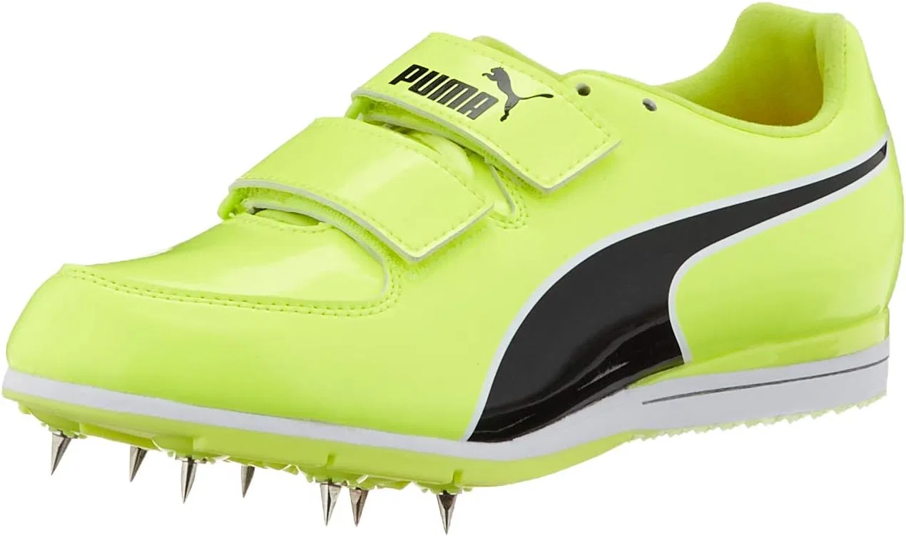 Кроссовки PUMA Unisex Adult Evospeed Triple Jump/PV 6, Fizzy Yellow Puma Black.