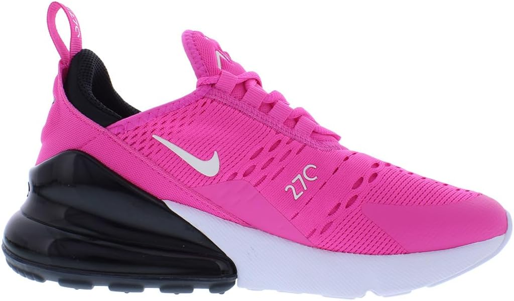 Кроссовки Nike Air Max 270 для детей, белый/черный/розовый — фото 3