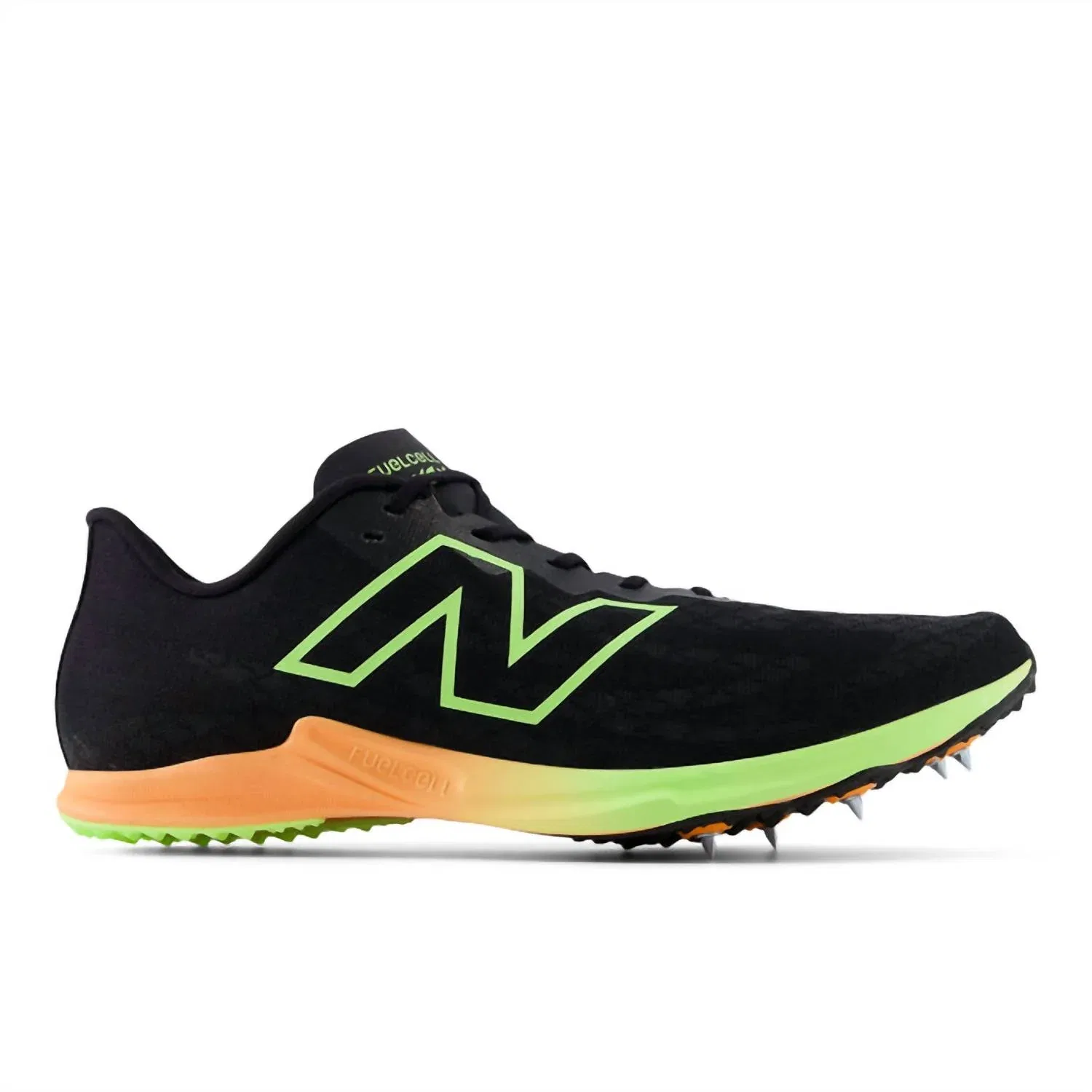 New Balance Мужские кроссовки Fuelcell Supercomp Xc-X в черно-салатовом цвете Glo