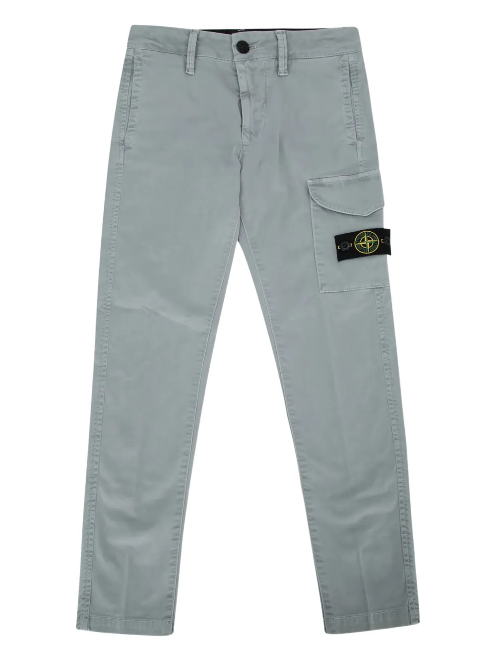 

Брюки с карманами-карго Stone Island Junior, серый