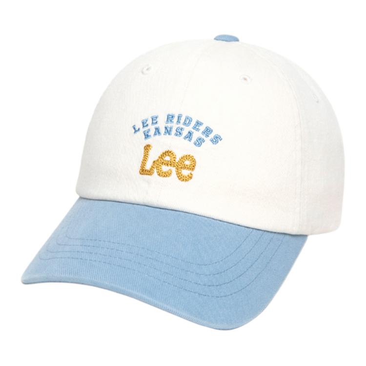 

Lee Хлопковая бейсболка унисекс белая, White