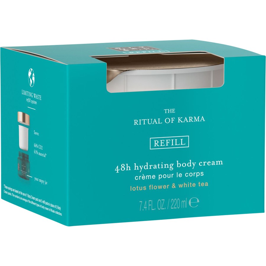 

Увлажняющий крем для тела RITUALS 48h Hydrating Body Cream, Nachfüllung / 220 ml