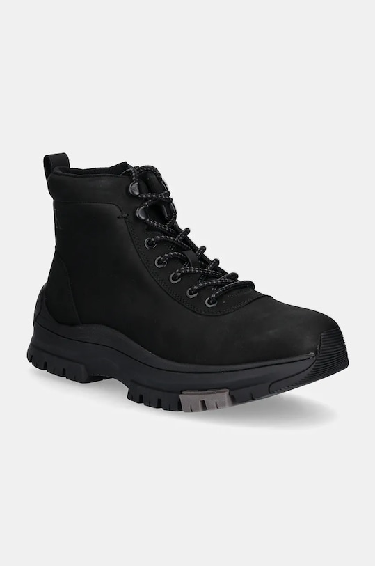 

Кожаные трейловые кроссовки HYBRID WP BOOT LACEUP REBELLIOUS Calvin Klein Jeans, черный