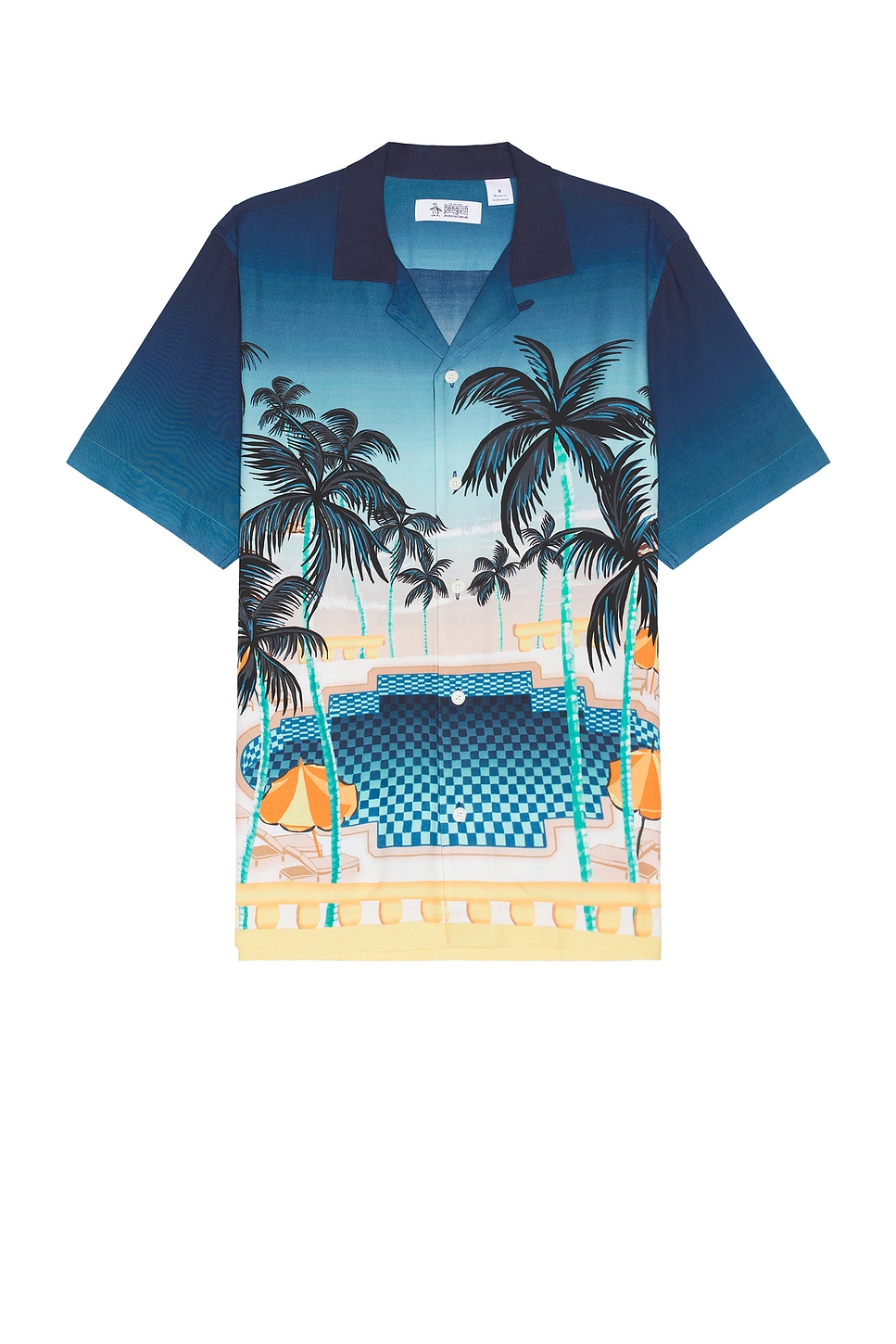 

Рубашка с коротким рукавом Original Penguin, цвет sargasso sea