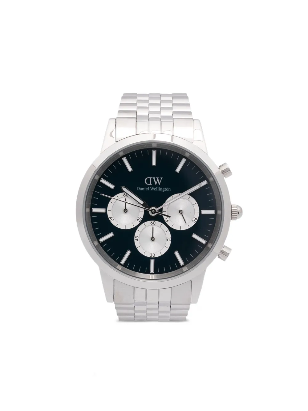 

Наручные часы Iconic Chronograph Arch 5-Link 42 мм Daniel Wellington, синий