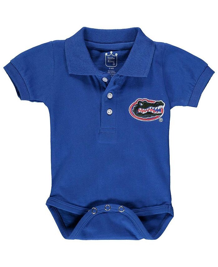 

Боди-поло Royal Florida Gators для мальчиков и девочек для новорожденных Little King Apparel, синий