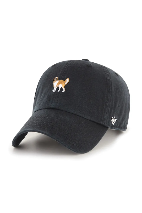 

Бейсболка хлопковая Dog Base Runner Icon 47 Brand, черный