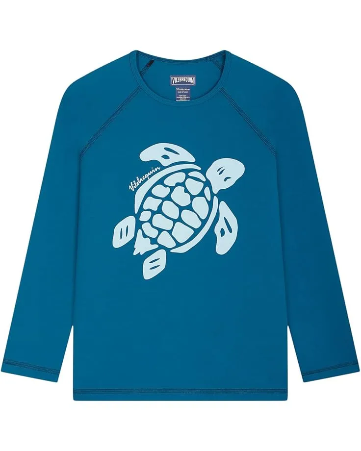 Эластичный 3D-купальник Solid Sculpt Swim 3D Jersey Stretch (для малышей/детей постарше) Vilebrequin Kids, Paon