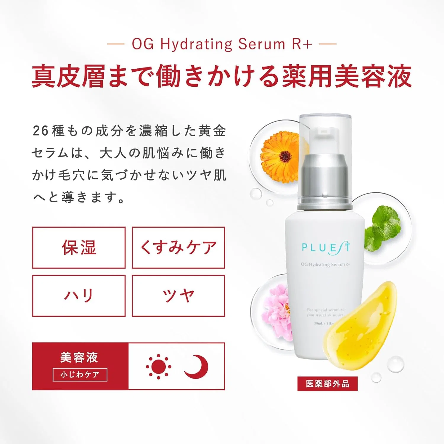 Многофункциональный прибор для лица PLUEST с сывороткой OG Hydrating Serum R+ Medicine, 2 предмета, белый — фото 3