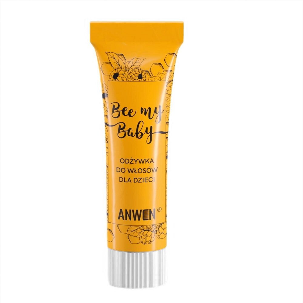 

Anwen, Bee My Baby, мини-кондиционер для волос для детей, 15 мл