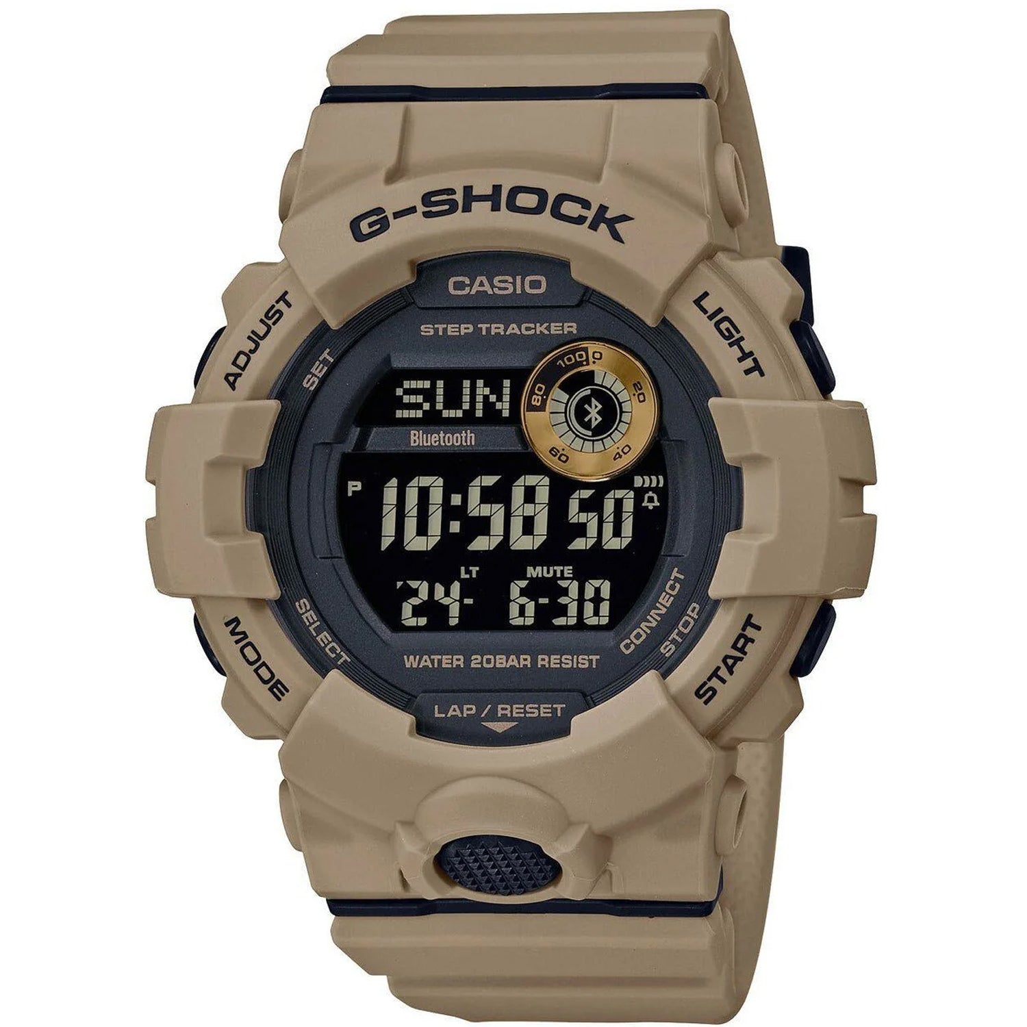 

Мужские часы Casio G-Shock Move GBD-800 Series с черным циферблатом