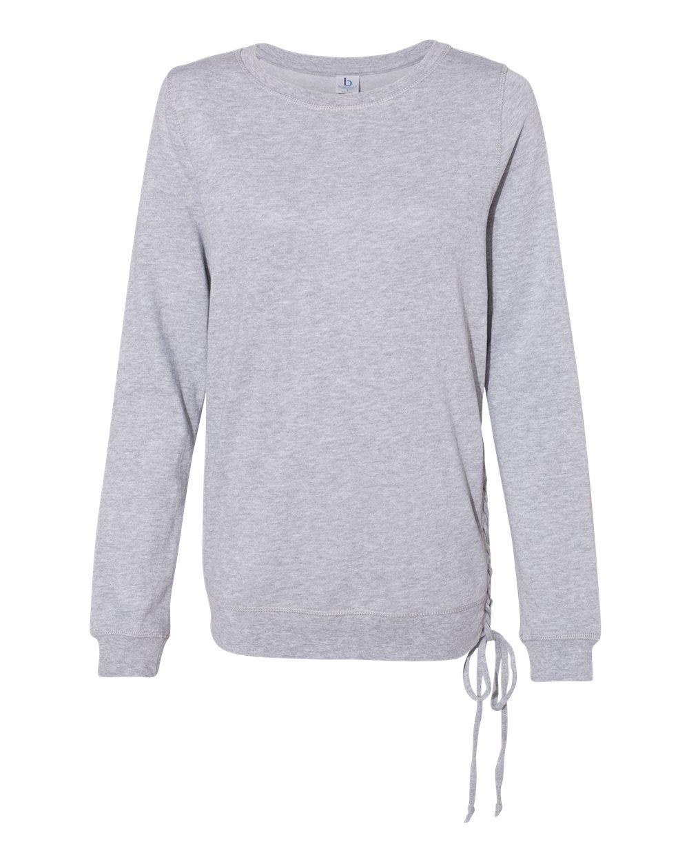 

Женская толстовка Rally Lace Up с ферментной стиркой Boxercraft, цвет oxford