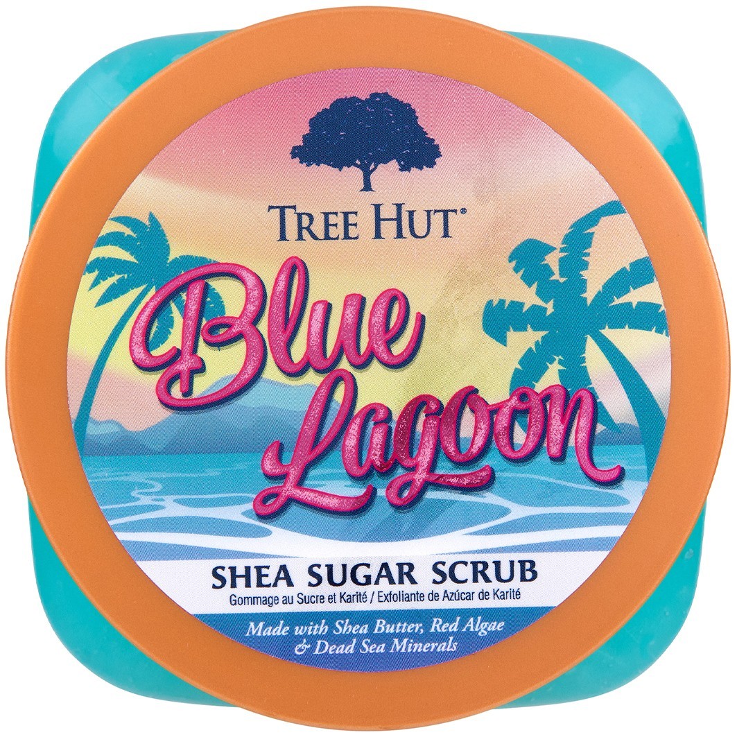 Скраб для тела blue lagon shea sugar scrub Tree Hut, blue lagoon sugar scrub — фото 3
