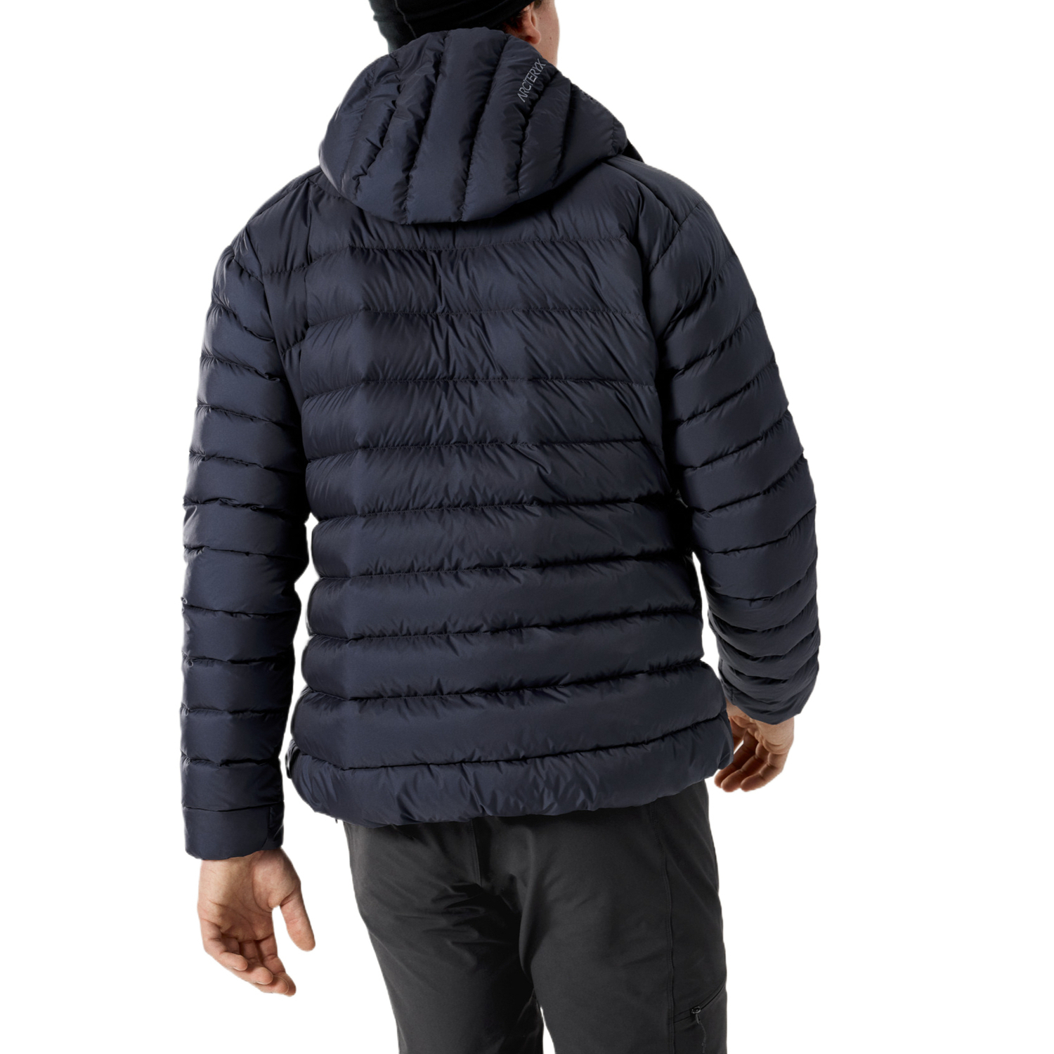 Пуховая куртка Arc'teryx Cerium с капюшоном Arcteryx, rock gap фиолетовый/azalea/черный — фото 4