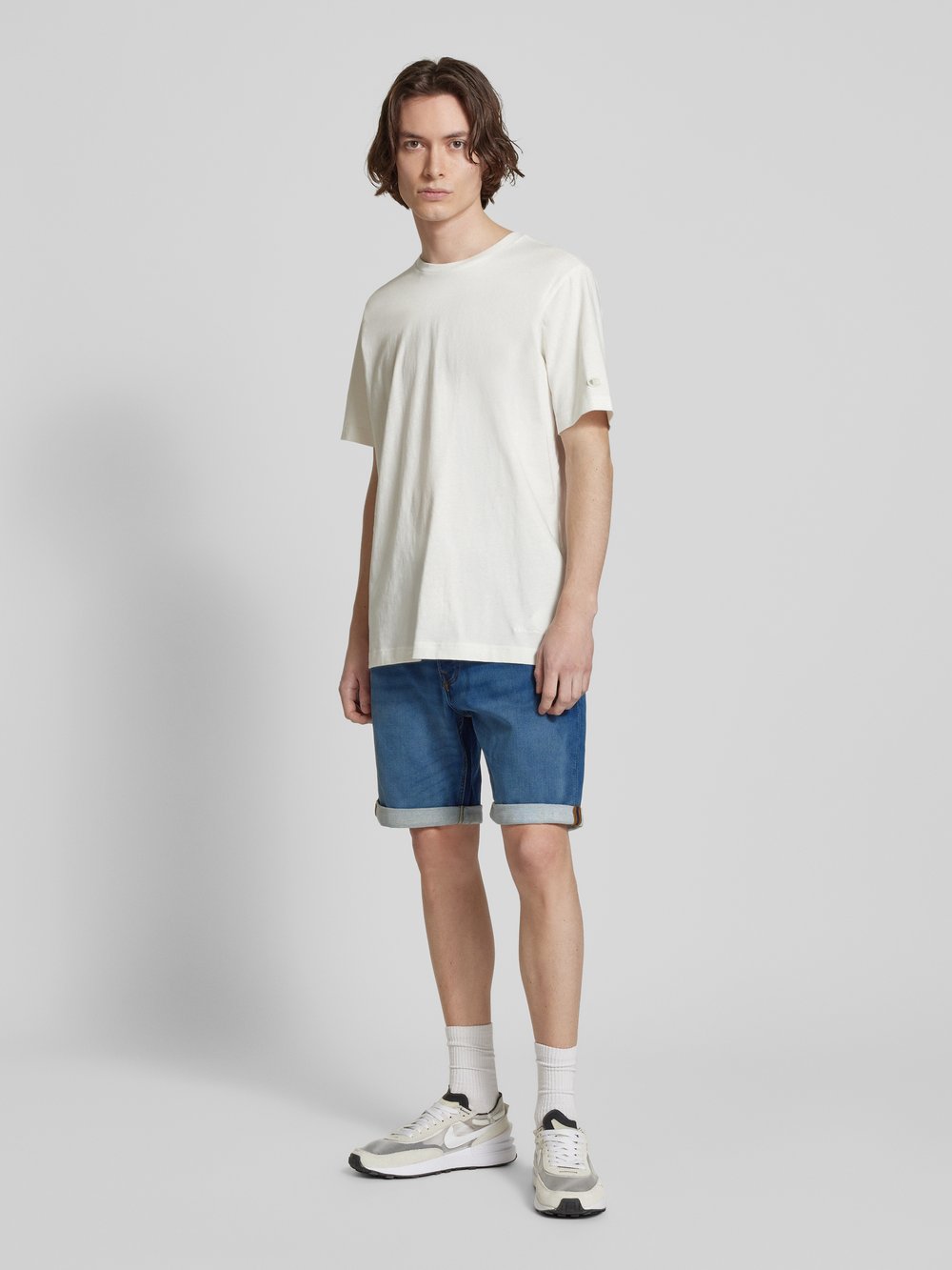 

Джинсовые шорты прямого кроя с 5 карманами, модель «RICK» Jack & Jones