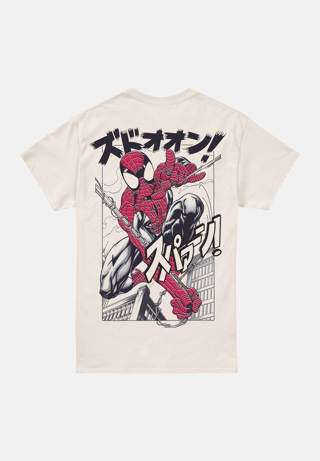 

Принт на футболке SPIDEY MANGA Marvel, бежевый