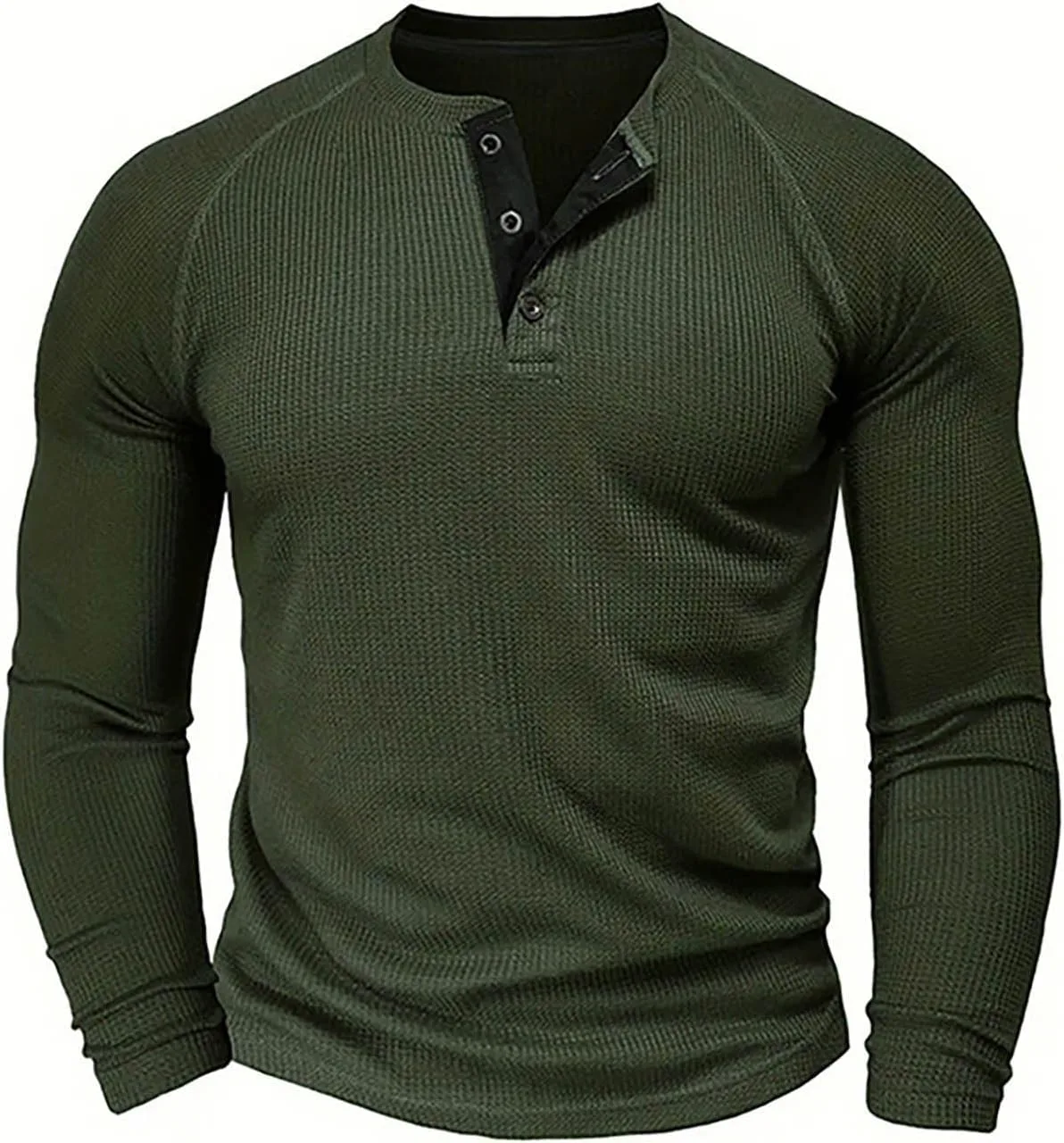 

Футболка с длинным рукавом Henley Slim Fit hlysgo