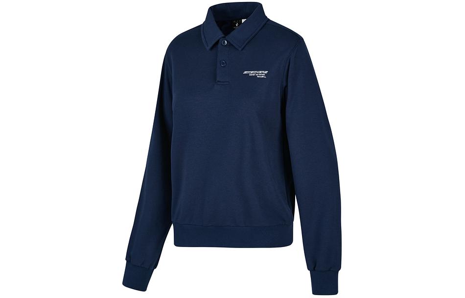 

Skechers Женская толстовка Marine Collegiate синего цвета